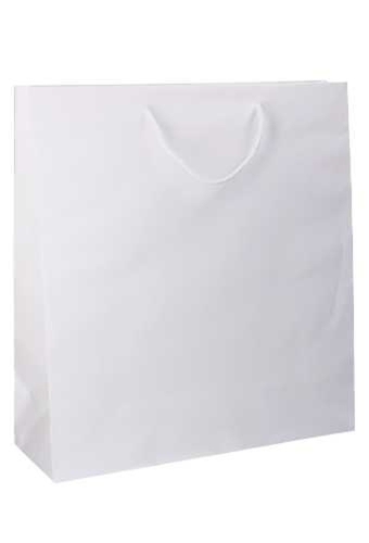 Luxe Papierentas Mat Kopenhagen Wit & Koord 45x14x49cm 10st OP IS OP