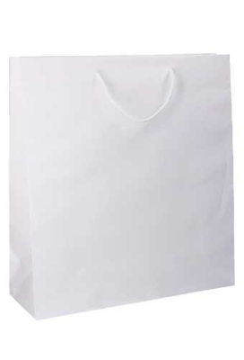 Luxe Papierentas Mat Kopenhagen Wit & Koord 45x14x49cm 10st OP IS OP