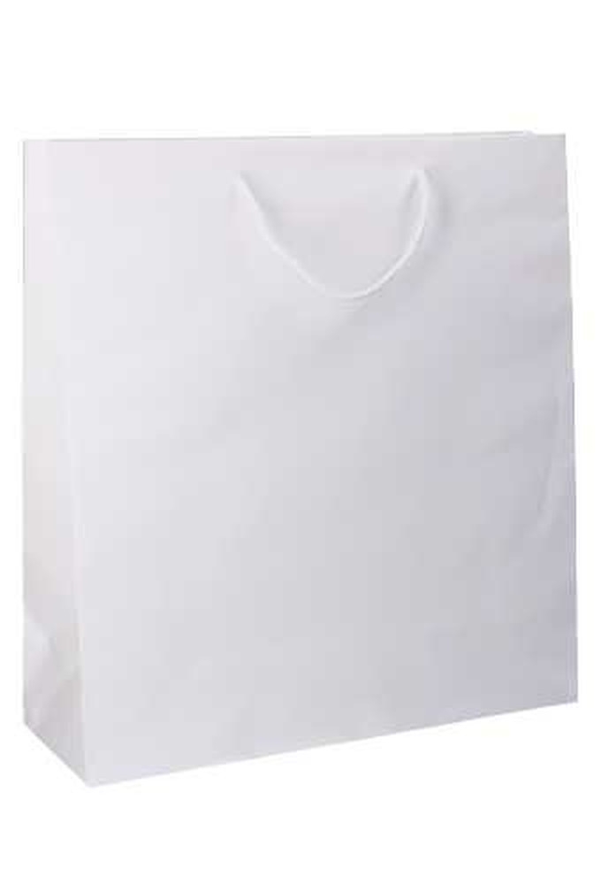 Luxe Papierentas Mat Kopenhagen Wit & Koord 45x14x49cm 10st OP IS OP