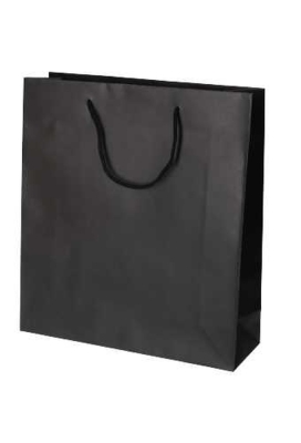 Luxe Papierentas Mat Kopenhagen Zwart & Koord 36x11x40cm 10st OP IS OP