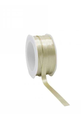 Luxe Satijn Dubbel Lint Goud Metallic 10mm x 25meter