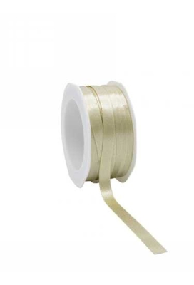 Luxe Satijn Dubbel Lint Goud Metallic 10mm x 25meter