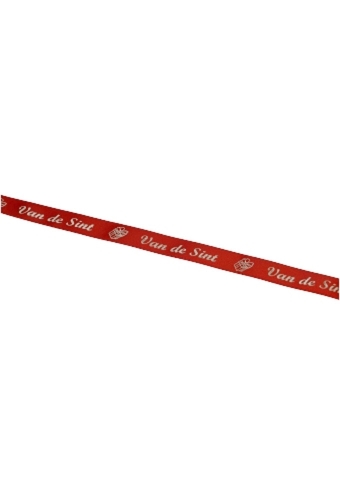 Luxe Satijnlint Van De Sint Rood 15mm x 25meter