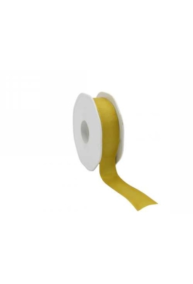 Luxe Taft Cadeaulint Met IJzerdraad Goud 23mm x 20meter