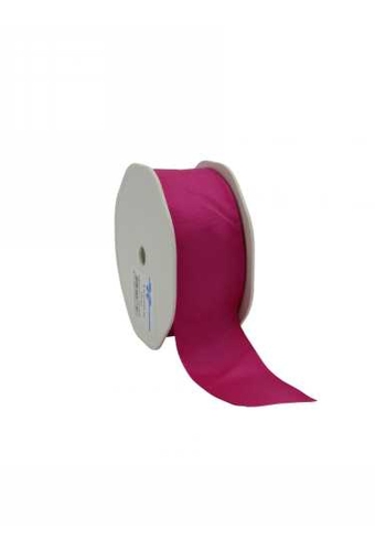 Luxe Taft Cadeaulint Met IJzerdraad Magenta 38mm x 20meter