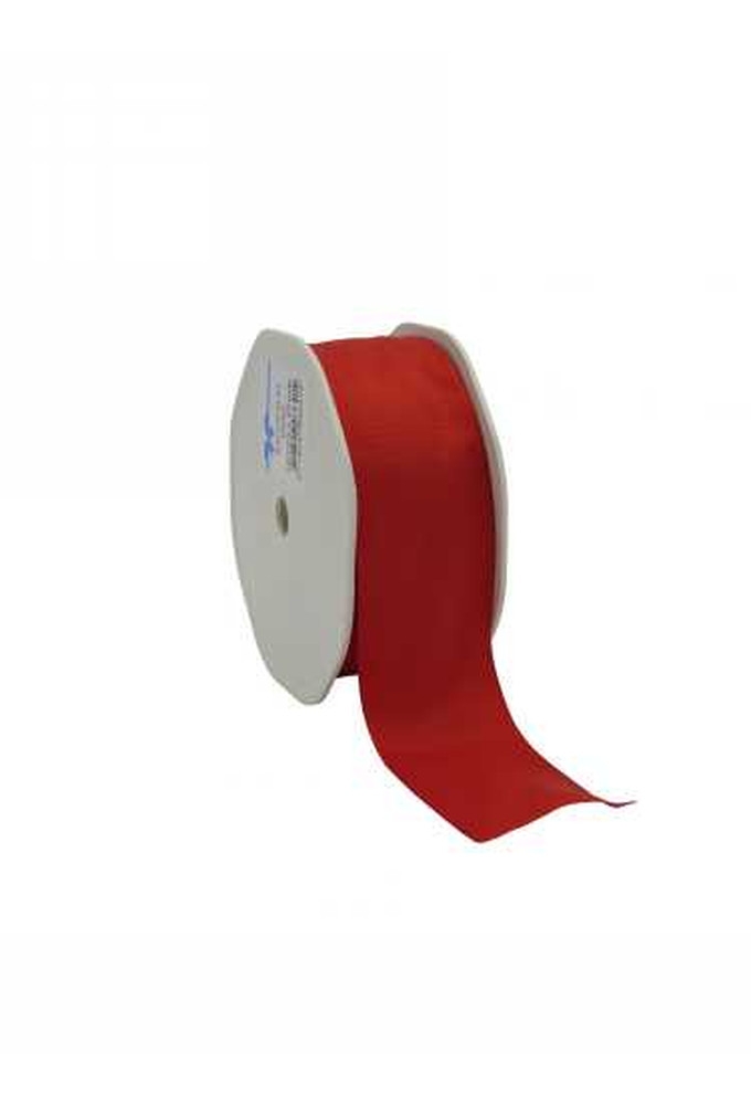 Luxe Taft Cadeaulint Met IJzerdraad Rood 38mm x 20meter