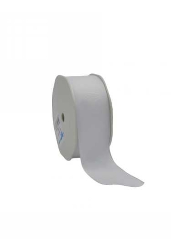Luxe Taft Cadeaulint Met IJzerdraad Wit 38mm x 20meter