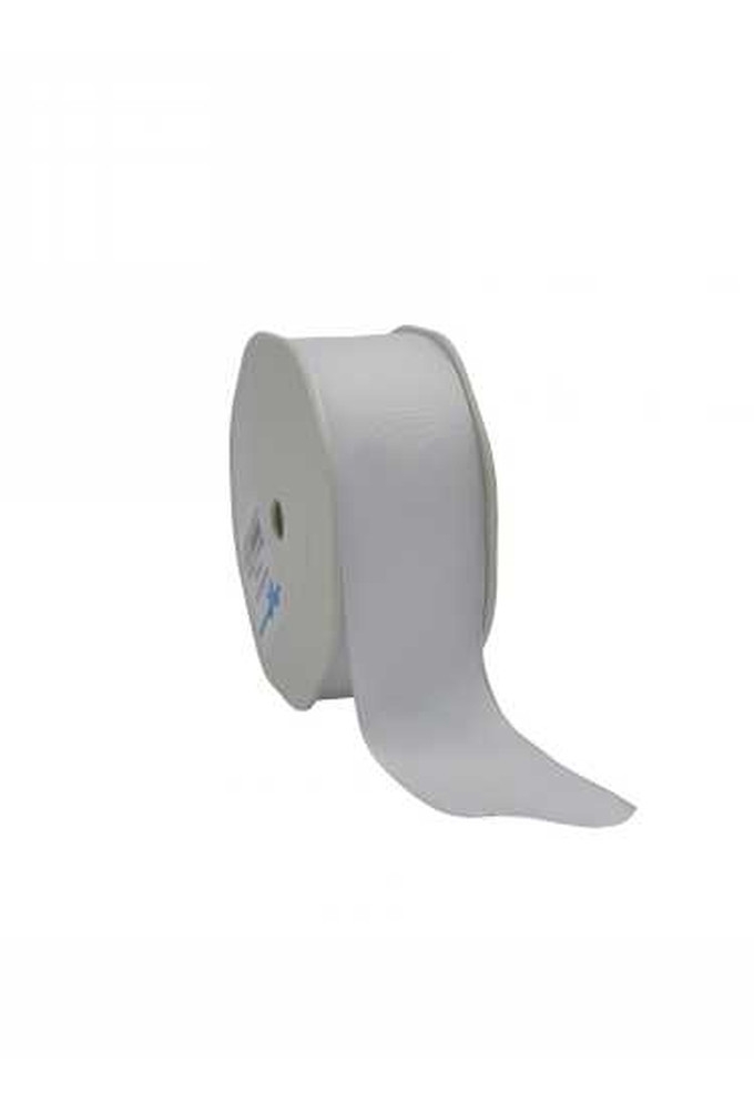 Luxe Taft Cadeaulint Met IJzerdraad Wit 38mm x 20meter