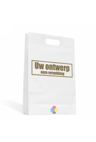 Luxe Tassen Bedrukken Met Logo 170GRAM & Handgreep 24x9x36cm