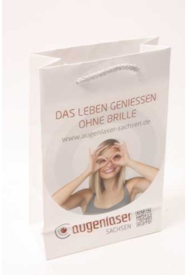 Luxe Tassen Bedrukken Met Logo 170GRAM & Koord 16X7X25cm A5 FORMAAT