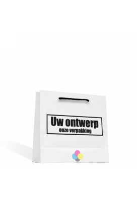 Luxe Tassen Bedrukken Met Logo 170GRAM & Koord 24x9x23cm