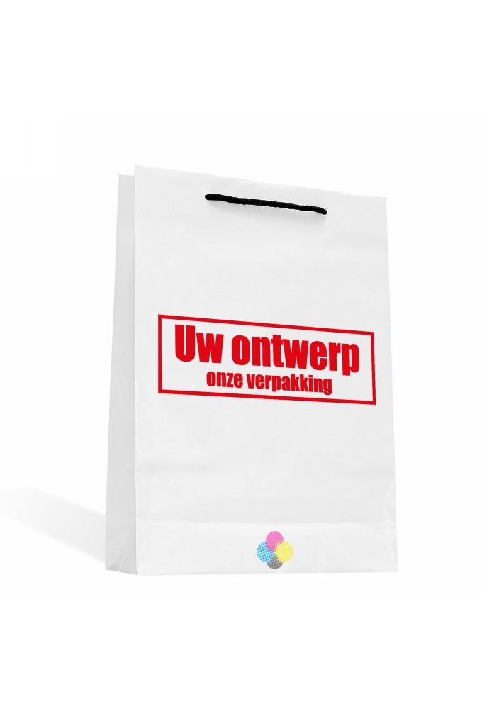 Luxe Tassen Bedrukken Met Logo 170GRAM & Koord 32x11x45cm A3 FORMAAT