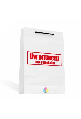 Luxe Tassen Bedrukken Met Logo 170GRAM & Koord 35x12x50cm
