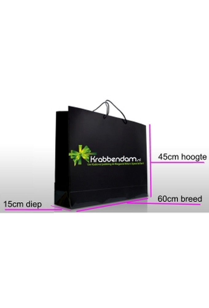 Luxe Tassen Bedrukken Met Logo 170GRAM & Koord 60x15x45cm