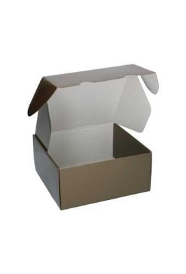 Luxe Verzenddoos Rolo Taupe Blinkend 24x23x11cm OP IS OP