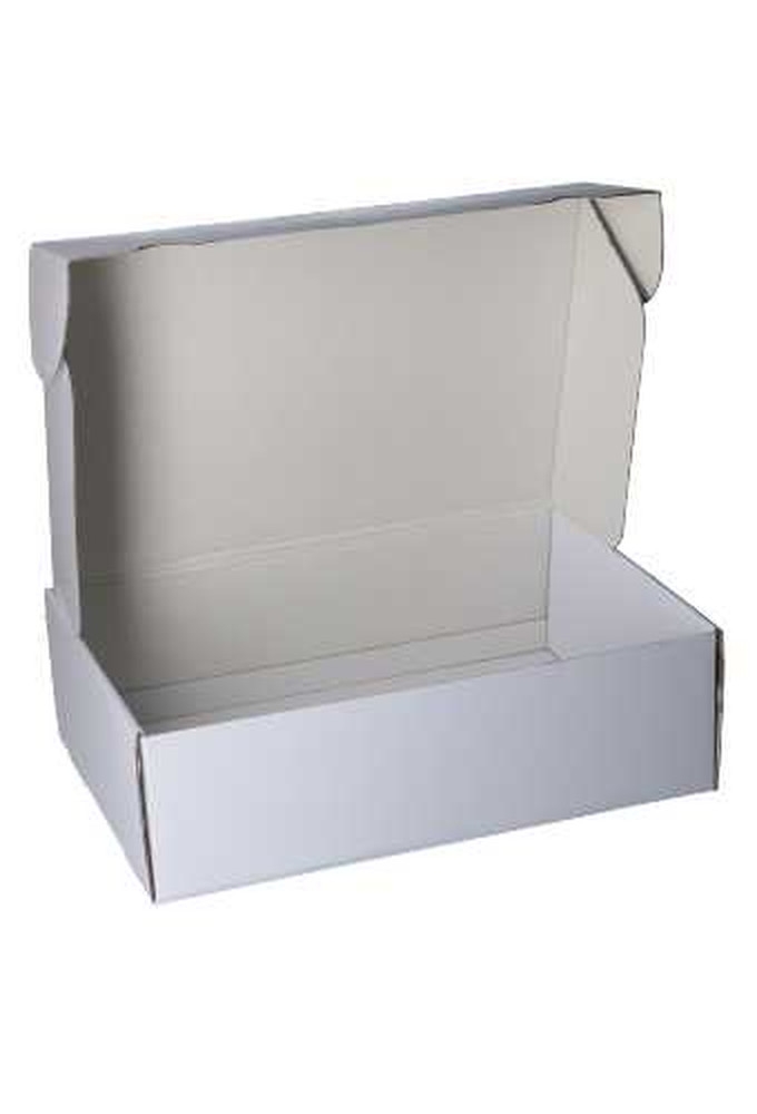 Luxe Verzenddoos Rolo Wit Blinkend 42.5x31x15.5cm
