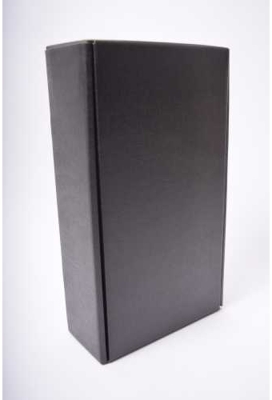 Luxe Wijndozen Ferro Zwart voor 2 fles 34x18.5x9cm 30stuks