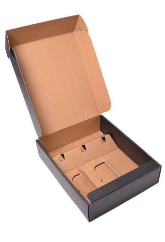 Luxe Wijndozen Ferro Zwart voor 3 fles 28x9x34cm 30stuks