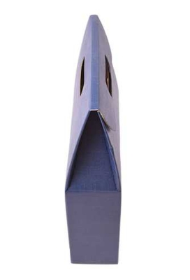 Luxe Wijndozen Vigo Blauw voor 3 fles 27x9x38.5cm 30stuks