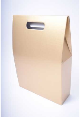 Luxe Wijndozen Vigo Goud voor 3 fles 27x9x38.5cm 30stuks
