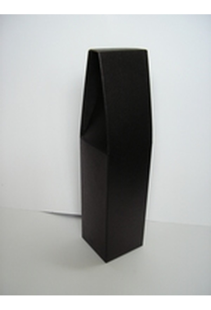 Luxe Wijndozen Vigo Zwart voor 1 fles 9x9x37cm 50stuks