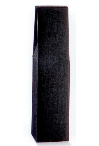 Luxe Wijndozen Vigo Zwart voor 1 fles 9x9x37cm 50stuks