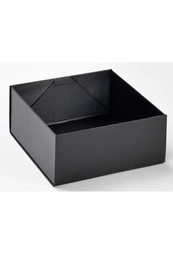Luxueuze Geschenkdekseldoos Diamond Zwart Mat 26x25.5x11.5cm 12stuks