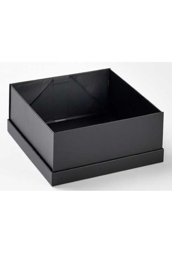 Luxueuze Geschenkdekseldoos Diamond Zwart Mat 26x25.5x11.5cm 12stuks
