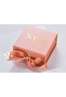 Luxueuze Magneetdozen Diamond & Satijn Roze Gold 9.5x11x4.5cm 12st
