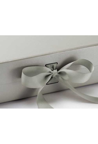 Luxueuze Magneetdozen Diamond & Satijn Zilver Mat 28.5x29x8.7cm 12st