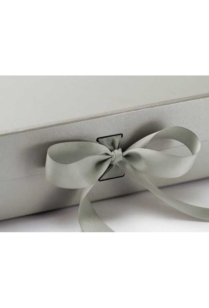 Luxueuze Magneetdozen Diamond & Satijn Zilver Mat 28.5x29x8.7cm 12st
