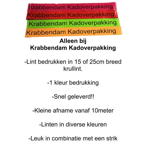 Kleur Lint Metallic Goud