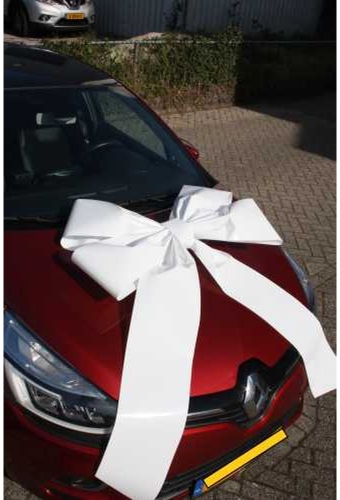 Magnum Autostrik Livorno Glans Wit Strik 70x50+60cm