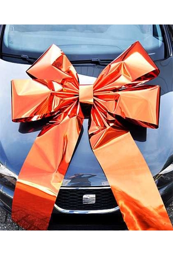 Magnum Autostrik Livorno Metallic Oranje Strik 90x60+70cm