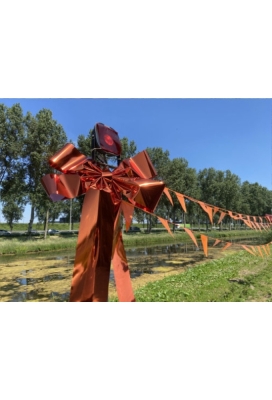 Magnum Autostrik Livorno Metallic Oranje Strik 90x60+70cm