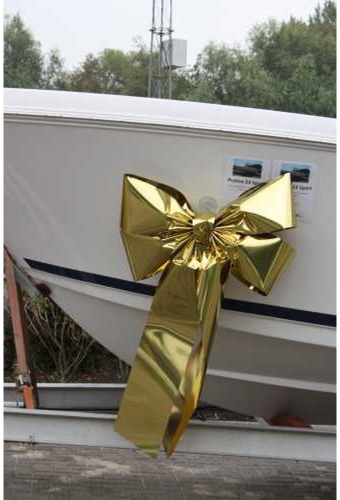 Magnum Bootstrik Livorno Metallic Goud Strik 90x60+70 cm