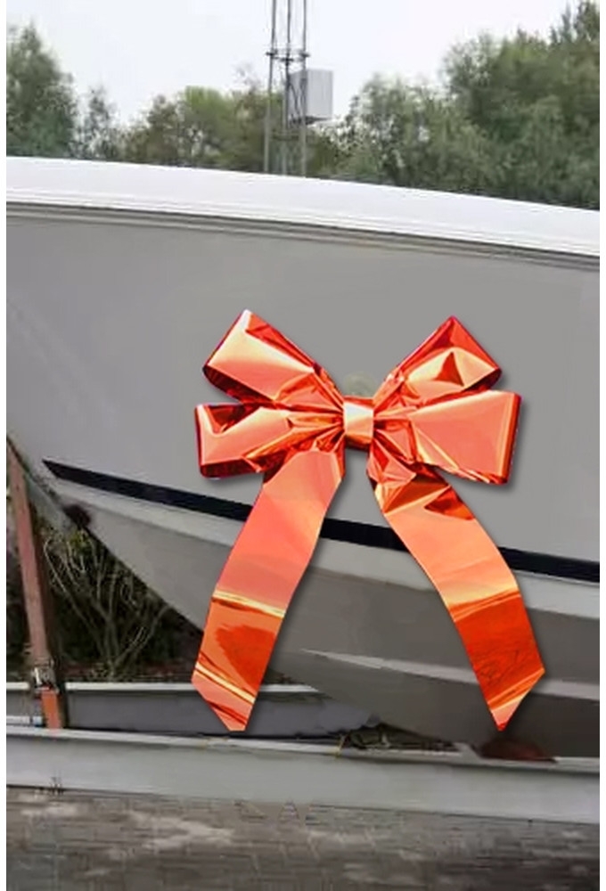 Magnum Bootstrik Livorno Metallic Oranje Strik 90x60+70cm