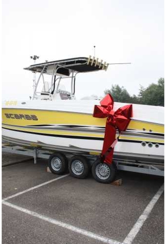 Magnum Bootstrik Livorno Metallic Rood Strik 90x60+70cm