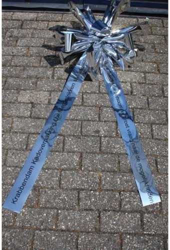 Magnum Bows Maxi Met Lint Bedrukt Onder Op De Strik