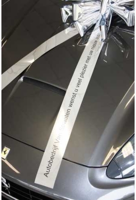 Magnum Bows Maxi Met Lint Bedrukt Onder Op De Strik