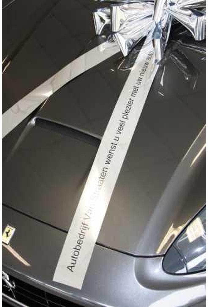 Magnum Bows Maxi Met Lint Bedrukt Onder Op De Strik