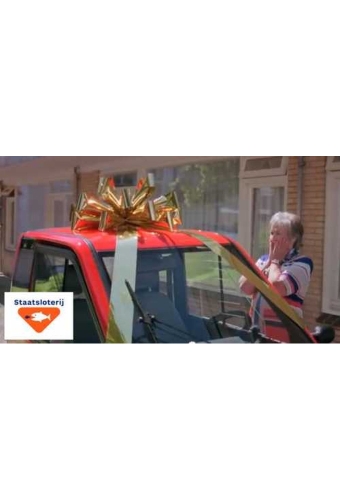 Magnum Bows Maxi Strik Metallic Goud Strik d60x105cm 20 Lussen