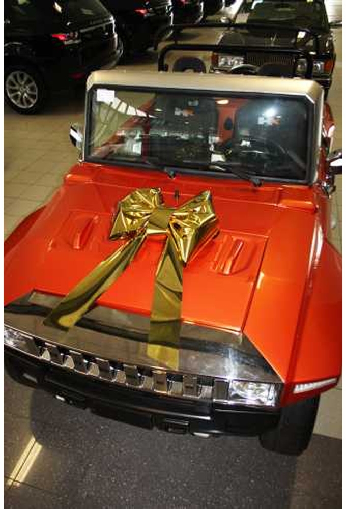 Magnum Motorstrik Prato Metallic Goud Strik 45x35+50cm Autostrik