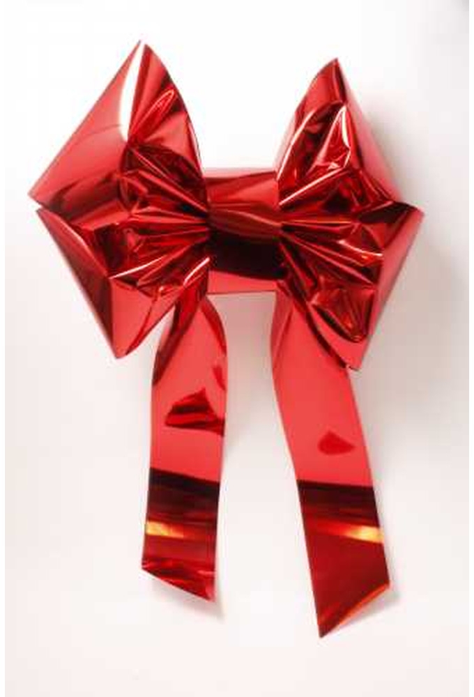 Magnum Motorstrik Prato Metallic Wijn Rood Strik 45x35+50cm Autostrik