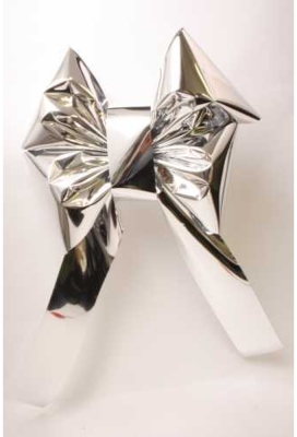 Magnum Motorstrik Prato Metallic Zilver Strik 45x35+50cm Autostrik