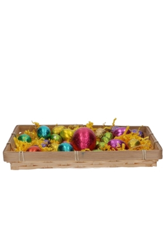 Mandje bamboe Spaan 24x17x3cm 25stuks