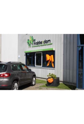 Megastrik Autostrik Toronto Oranje 86x103cm
