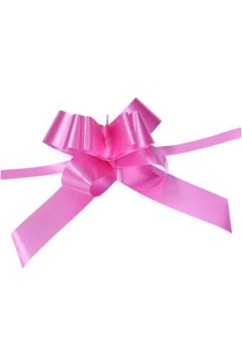 Mini Trek Strikken Pink Doorsnee van 45mm met een lint 15mm 50stuks