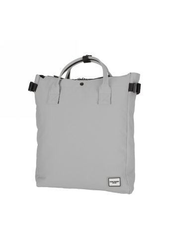 Norlander Fiets Shopper Rugtas Boston Grijs 32x12x41cm 1stuks