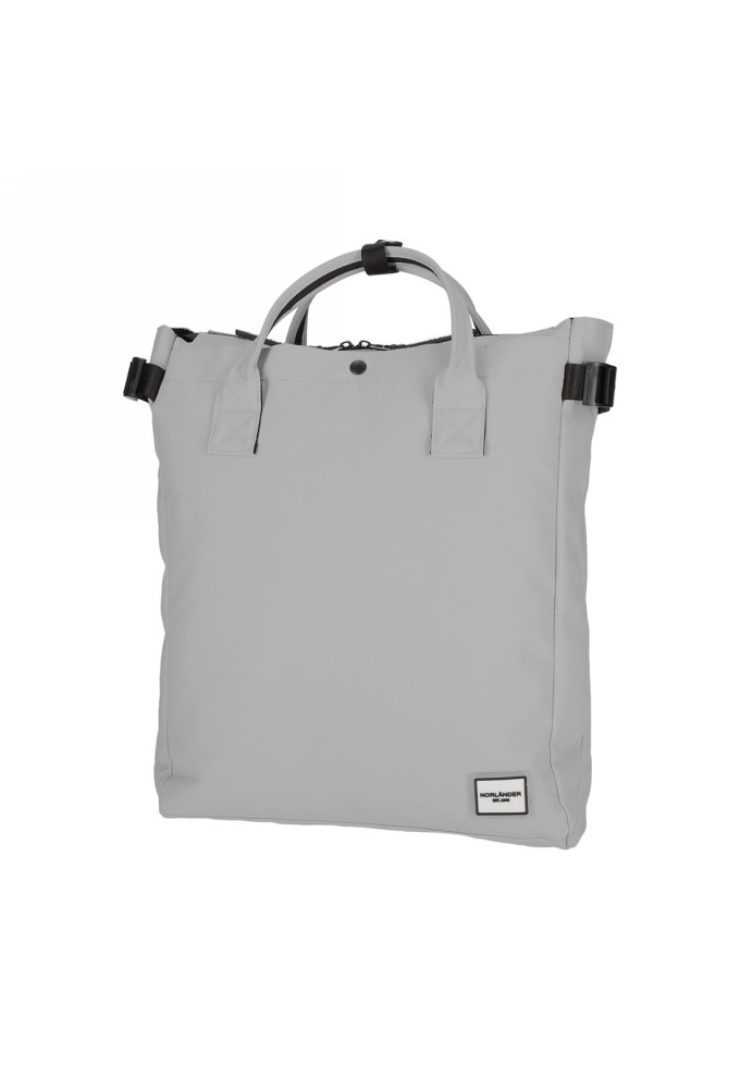 Norlander Fiets Shopper Rugtas Boston Grijs 32x12x41cm 1stuks